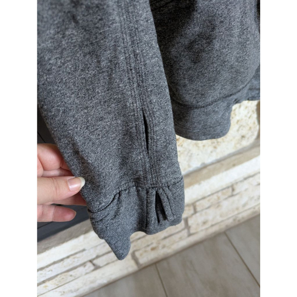 Women's Lululemon Hoodie Jacket, Gray, Size M - Picture 2 of 6